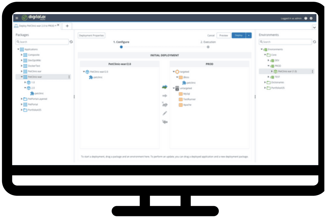 Deploy for government agencies product screenshot