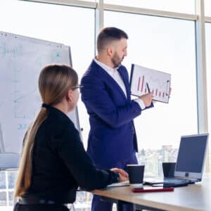 Successful,Meeting,Of,Business,People,,Discussing,New,Business,Ideas,,Using