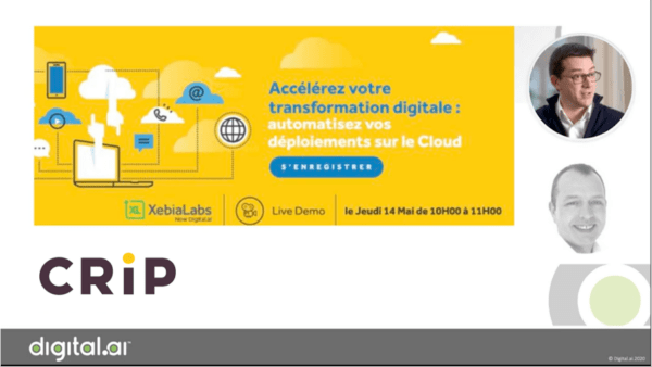 Webinar Automatisation des déploiements sur le Cloud - Démo Solution