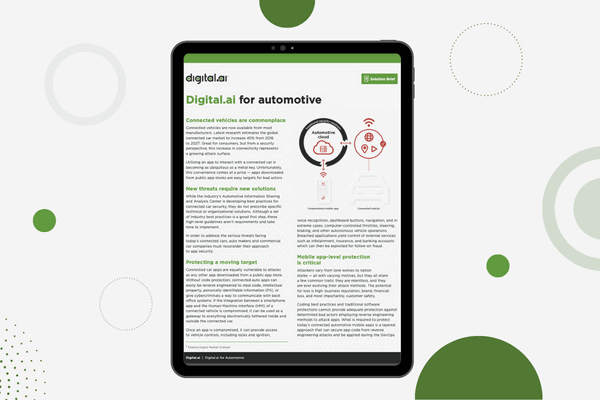 Digital.ai for Automotive