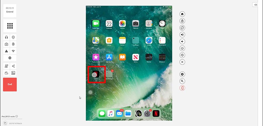 web and mobile accessibility testing - netflix