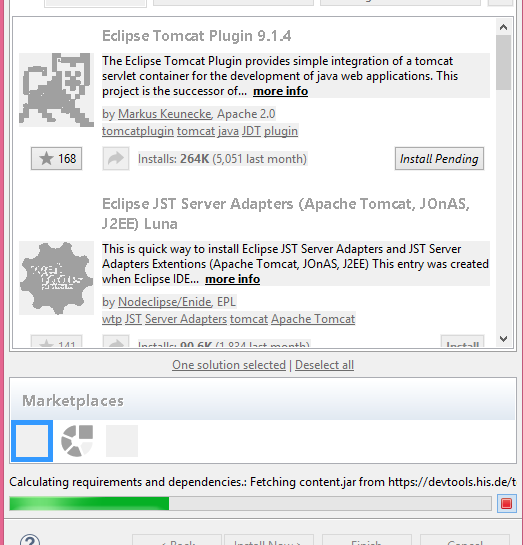 Eclipse Tomcat Install