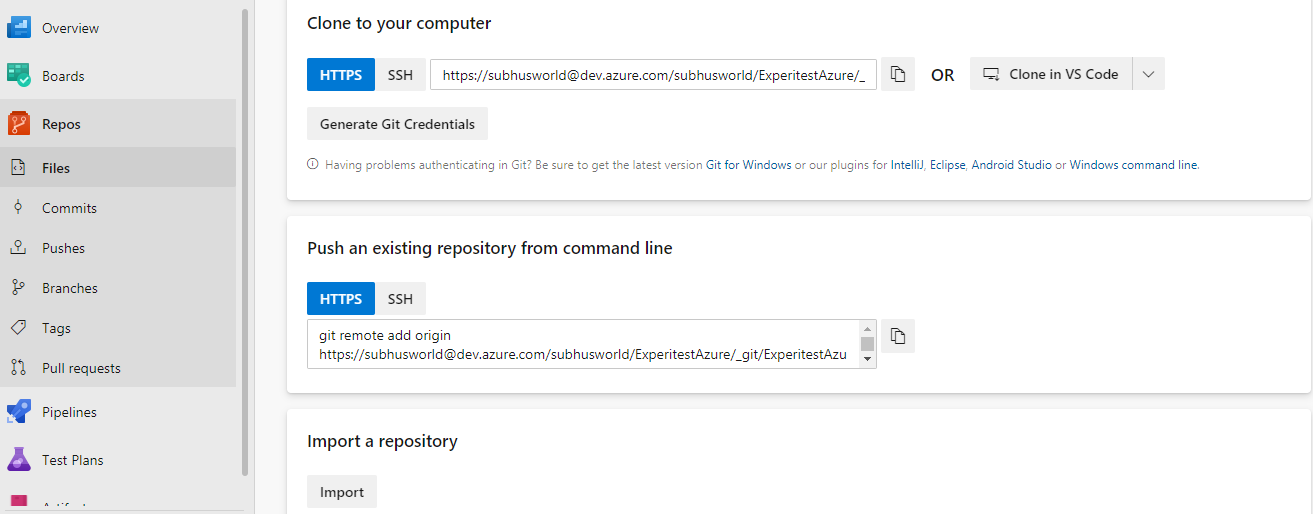 microsoft azure repos