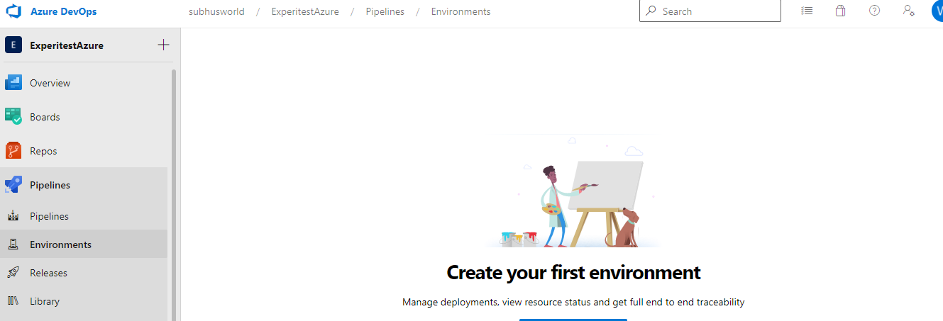 microsoft azure environment